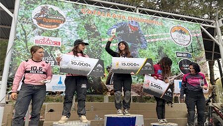 Yeni parkurda adrenalin dolu festival