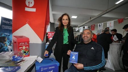 1 ton kapak toplandı, 3 tekerlekli sandalyeye ulaşıldı