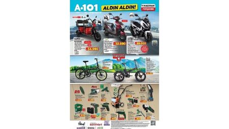 11 Haziran’da A101’de Elektrikli Mobilite Dikkat Çekiyor