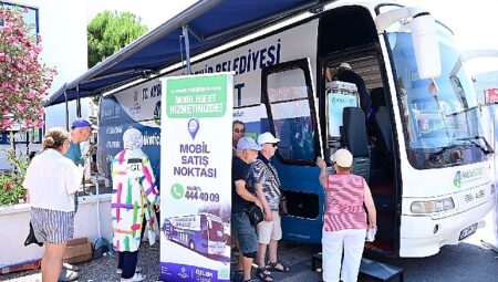 Aydın Büyükşehir Belediyesi Mobil Halk Ege Et aracına Didim’de yoğun ilgi