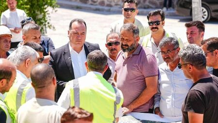 Başkan Dutlulu İnceledi: Akgedik TOKİ 2. Etap’ta Altyapı Hamlesi