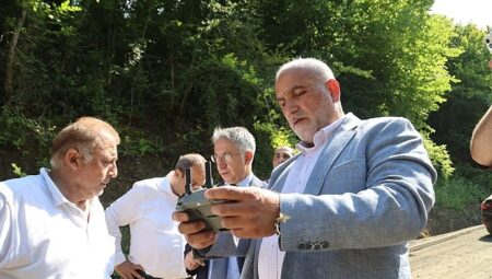 Başkan Sandıkçı Sahada: Dronla Yerinde İnceleme