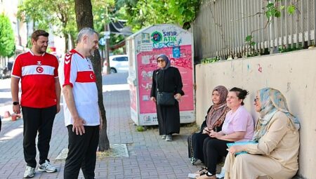 Başkan Vekili İbrahim Akın, YKS günü aileleri yalnız bırakmadı
