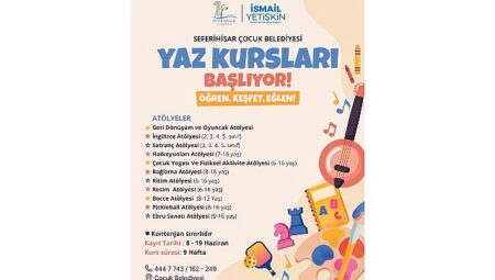 Başkan Yetişkin; “Seferihisar’da önceliğimiz çocuklarımız”