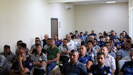 Büyükşehir Zabıtası’na olay yeri yönetimi eğitimi