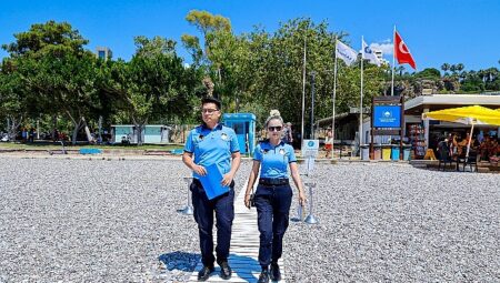 Büyükşehir zabıtasından ‘Dumansız plaj’ uygulaması denetimi