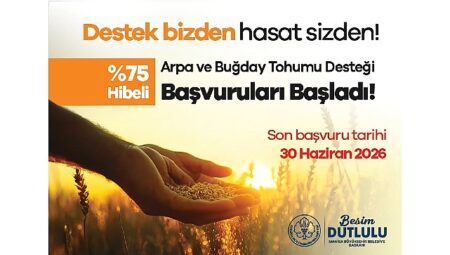 Büyükşehir’den Tarımsal Üretime Güç Katacak Destek Programı