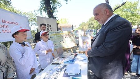 Canik’te Geleceğin Sağlık Öncüleri Projeleriyle Hayran Bıraktı