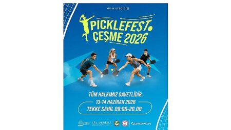 Çeşme’de Pickleball heyecanı: Uluslararası turnuva ve festival peş peşe