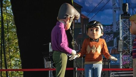 Çizgi film karakterleri Karneval’da sahne aldı