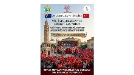 İzmir’de Çifte Coşku: Milli Heyecan ve Sağlıklı Yaşam Buluşması