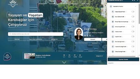 Karabağlar Belediyesi’nin Yeni Web Sitesi Hizmete Açıldı