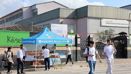 Kartepe Belediyesi, YKS Adayları ve Velilerin Heyecanına Ortak Oldu