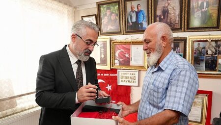 Keçiören’de Şehit Ailelerine Özel Babalar Günü Ziyareti