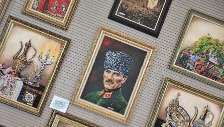 KEÇMEK Kursiyerlerinin Yıl Sonu Sergisi Açıldı