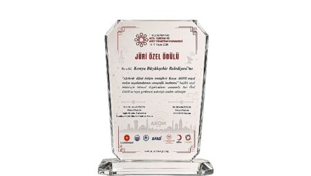 Konya AKOM’a Uluslararası Kongreden Jüri Özel Ödülü