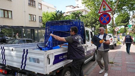 Maltepe Belediyesi zabıta ekipleri işgallere karşı sahada