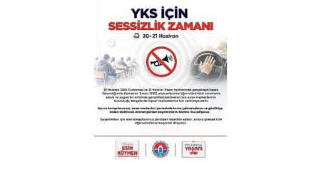Maltepe Belediyesi’nden YKS için sessizlik önlemi