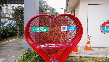 Maltepe’de plastik kapak toplama kumbaralarının sayısı 8’e çıktı