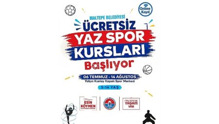 Maltepeli çocuklara spor dolu yaz tatili