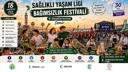 Sağlıklı Yaşam Ligi Projesi “İzmir Yeşilay Bağımsızlık Festivali” ile Taçlanıyor