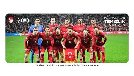 TFF Millî Takımlar Temizlik Sponsoru OMO Oldu