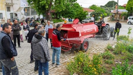 Traktörler hazır gözler ormanda