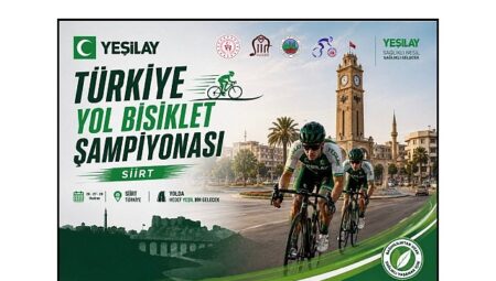 Türkiye Yol Bisikleti Şampiyonası’nda Gözler Siirt’e Çevrildi