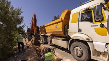 Urla’ya 40 kilometrelik içme suyu hattı
