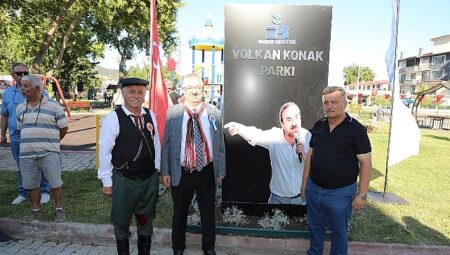 Volkan Konak’ın adı Edremit’te yaşatılıyor