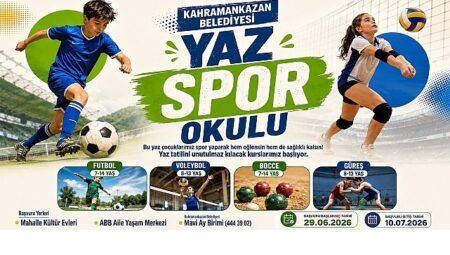 Yaz Spor Okulu Kayıtları Başladı