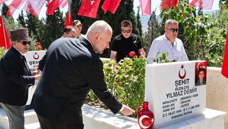 15 Temmuz Şehitleri Menemen’de dualarla anıldı