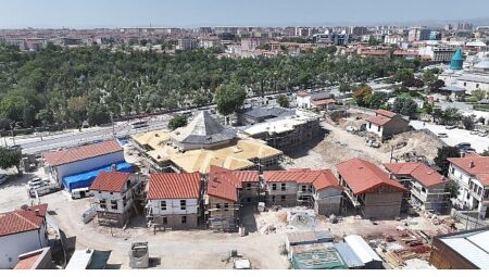 Başkan Altay: “Mevlevi Dergâhı Konya’mızın Manevi Kimliğine Yakışır Bir Eser Olarak Yükseliyor”