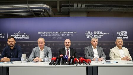 Başkan Pekyatırmacı Basın Mensuplarına Sporcu Seçme ve Yetiştirme Merkezi’ni Tanıttı