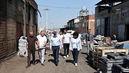 Başkan Şadi Özdemir mahallelerdeki sorunları yerinde inceledi