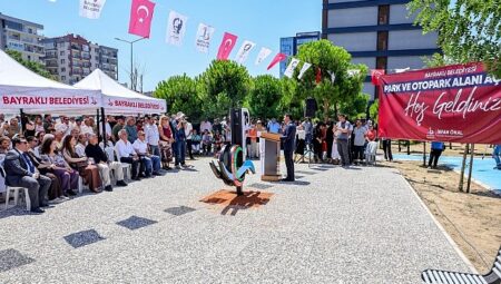 Bayraklı’ya Yeni Park Ve Otopark