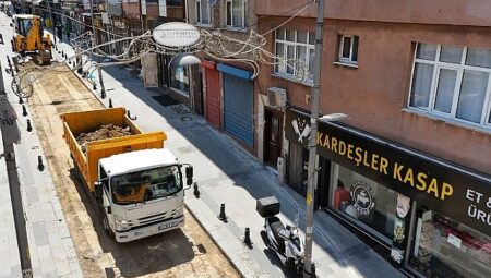 Bayrampaşa’da Bağlar Caddesi yenileniyor