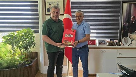 Bulancak Belediye Başkanı Sıbıç’tan Başkan Topaloğlu’na Ziyaret