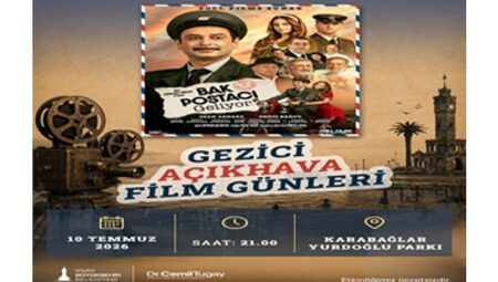 Gezici Açıkhava Film Günleri Karabağlar’da başlıyor