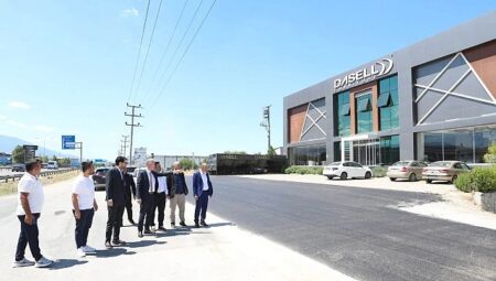 İnegöl Belediyesi Yetki Alanındaki Bölgelerde Asfalt Uygulamalarına Devam Ediyor