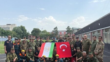 Konya Büyükşehir’den Tacikistan’da Yüksek Katlı Yapılara Müdahale Eğitimi