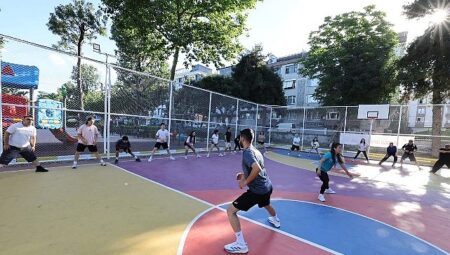 Küçükçekmeceliler, Sabah Akşam Demeden Ücretsiz Spor İmkânı!