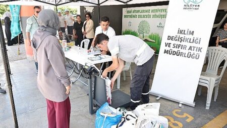 Nilüfer’de atık kağıtları getiren hediye kazanıyor