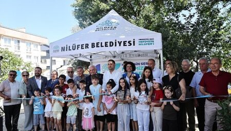 Nilüfer’de Çalı Mehmetçik Parkı açıldı