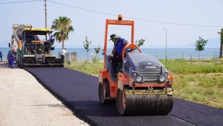 Sakız Ağacı yolunda asfalt tamam, yeni etaplar planlandı