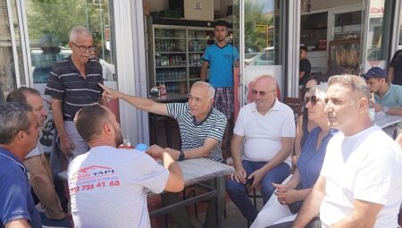 Sanayi bölgesinde saha mesaisi başladı
