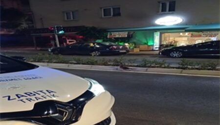 Trafiği durdurup ördeği kurtardılar