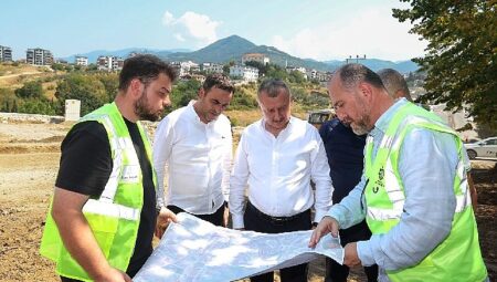 Başkan Büyükakın’dan yerinde inceleme