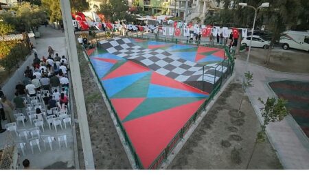 Çocukların kaykay pisti hayali gerçek oldu!