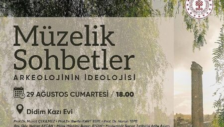 Didim Belediyesi’nin katkılarıyla ‘Müzelik Sohbetler’ Didim’de